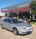 lincoln mkz 2009 silver sedan gasoline 6 cylinders front wheel drive automatic 76053