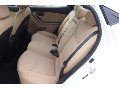hyundai elantra 2013 white sedan gls gasoline 4 cylinders front wheel drive automatic 77074