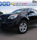 chevrolet equinox 2013 black suv ls gasoline 4 cylinders front wheel drive 6 speed automatic 76206