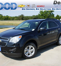 chevrolet equinox 2013 black suv lt gasoline 4 cylinders front wheel drive 6 speed automatic 76206