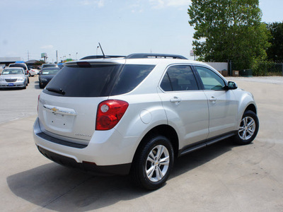 chevrolet equinox 2013 silver suv lt gasoline 4 cylinders front wheel drive 6 speed automatic 76206