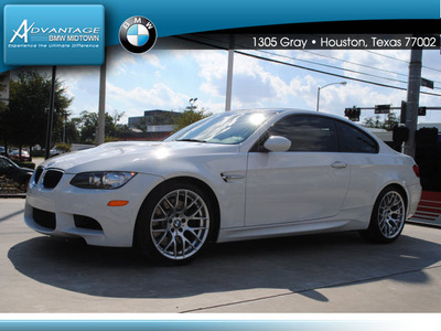 bmw m3 2011 white coupe gasoline 8 cylinders rear wheel drive automatic 77002