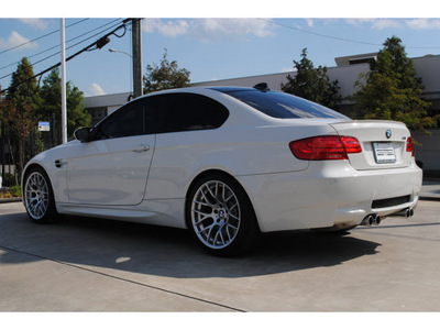 bmw m3 2011 white coupe gasoline 8 cylinders rear wheel drive automatic 77002