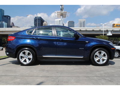 bmw x6 2009 blue suv xdrive35i gasoline 6 cylinders all whee drive automatic 77002