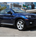 bmw x6 2009 blue suv xdrive35i gasoline 6 cylinders all whee drive automatic 77002