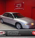 oldsmobile intrigue 2002 silver sedan gx gasoline 6 cylinders front wheel drive automatic 76116