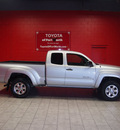 toyota tacoma 2008 silver prerunner sr5 v6 gasoline 6 cylinders 2 wheel drive automatic 76116