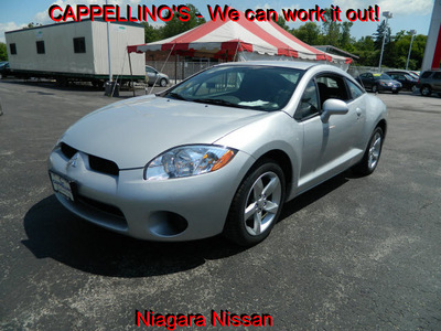 mitsubishi eclipse 2008 silver hatchback gs gasoline 4 cylinders front wheel drive automatic 14094