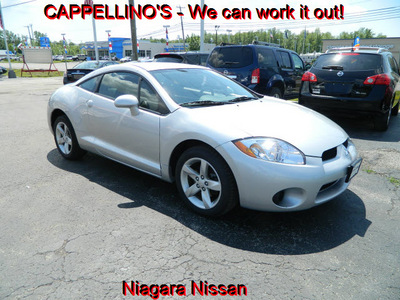 mitsubishi eclipse 2008 silver hatchback gs gasoline 4 cylinders front wheel drive automatic 14094