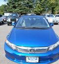 honda civic 2012 blue sedan lx gasoline 4 cylinders front wheel drive automatic 13502