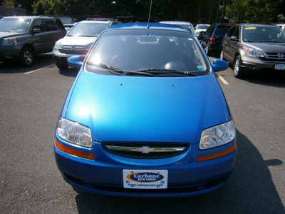 chevrolet aveo 2006 blue sedan gasoline 4 cylinders front wheel drive automatic 13502