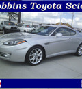 hyundai tiburon 2008 silver coupe gt gasoline 6 cylinders front wheel drive automatic 75503