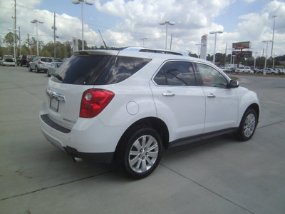 chevrolet equinox 2010 white suv ltz gasoline 6 cylinders front wheel drive automatic 75503