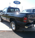 dodge ram 1500 2001 black pickup truck gasoline 8 cylinders 4 wheel drive automatic 13502