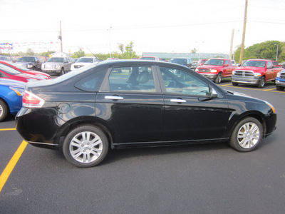 ford focus 2010 black sedan sel gasoline 4 cylinders front wheel drive automatic with overdrive 62863