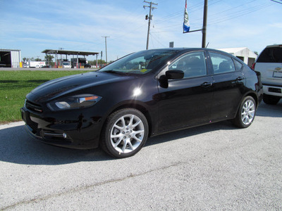 dodge dart 2013 black sedan rallye gasoline 4 cylinders front wheel drive automatic 45840