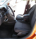 dodge caliber 2011 orange hatchback mainstreet gasoline 4 cylinders front wheel drive automatic 45840