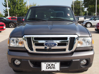 ford ranger 2010 dk  gray xlt gasoline 4 cylinders 2 wheel drive automatic with overdrive 76011