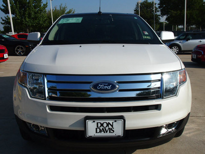 ford edge 2010 white suv limited gasoline 6 cylinders all whee drive automatic with overdrive 76011