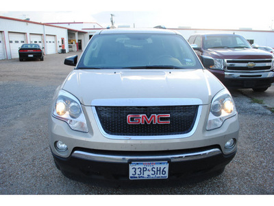 gmc acadia 2008 gold suv sle gasoline 6 cylinders front wheel drive automatic with overdrive 77590