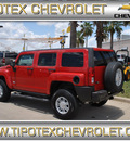 hummer h3 2010 red suv gasoline 5 cylinders 4 wheel drive automatic 78521