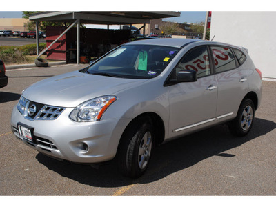 nissan rogue 2011 silver s gasoline 4 cylinders front wheel drive automatic 78552