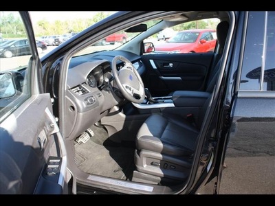 ford edge 2013 black suv sport gasoline 6 cylinders front wheel drive automatic 75142