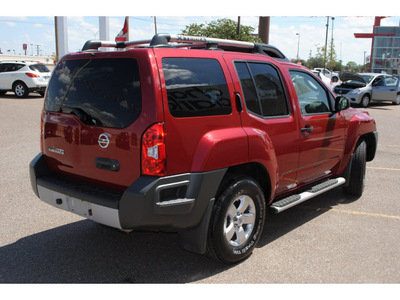 nissan xterra 2010 dk  red suv gasoline 6 cylinders 2 wheel drive automatic 78552