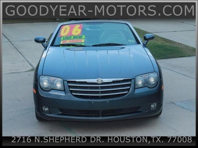 chrysler crossfire 2006 blue limited sohc 18v rear wheel drive gasoline 6 cylinders rear wheel drive automatic 77008