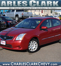 nissan sentra 2011 dk  red sedan gasoline 4 cylinders front wheel drive automatic 78501