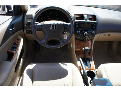honda accord 2005 beige sedan ex v 6 gasoline 6 cylinders front wheel drive automatic 78028
