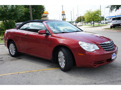 chrysler sebring 2010 dk  red touring flex fuel 6 cylinders front wheel drive automatic 78748