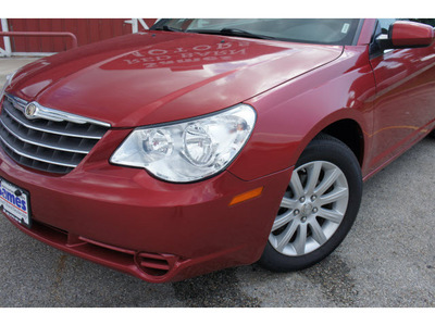 chrysler sebring 2010 dk  red touring flex fuel 6 cylinders front wheel drive automatic 78748