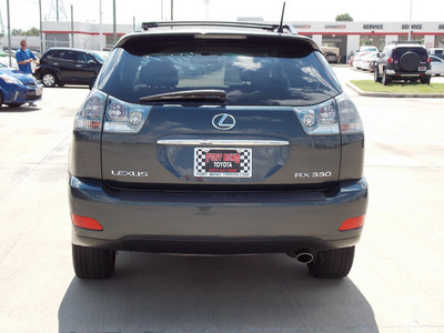 lexus rx 330 2005 dk  gray suv gasoline 6 cylinders front wheel drive automatic with overdrive 77469