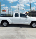 toyota tacoma 2012 white gasoline 4 cylinders 2 wheel drive 5 speed manual 77469