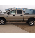 dodge ram pickup 2500 2009 lt  brown laramie diesel 6 cylinders 4 wheel drive automatic with overdrive 77864