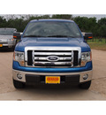 ford f 150 2010 blue xlt gasoline 8 cylinders 2 wheel drive automatic with overdrive 77864