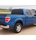 ford f 150 2010 blue xlt gasoline 8 cylinders 2 wheel drive automatic with overdrive 77864