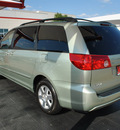 toyota sienna 2010 lt  green van xle limited gasoline 6 cylinders front wheel drive automatic 75067