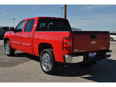 chevrolet silverado 1500 2012 red lt flex fuel 8 cylinders 2 wheel drive automatic 78216