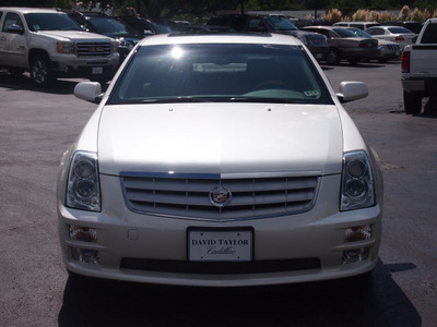 cadillac sts 2005 white sedan gasoline 6 cylinders rear wheel drive shiftable automatic 77074