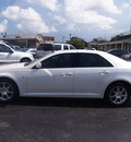 cadillac sts 2005 white sedan gasoline 6 cylinders rear wheel drive shiftable automatic 77074