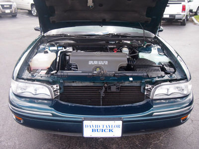 buick lesabre 1999 dark green sedan limited gasoline v6 front wheel drive automatic 77074