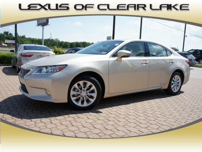 lexus es 300h 2013 beige sedan hybrid 4 cylinders front wheel drive automatic 77546