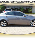 lexus is 250 2012 gray sedan gasoline 6 cylinders rear wheel drive automatic 77546