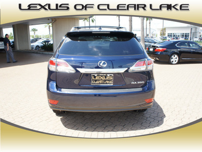 lexus rx 350 2013 dk  blue suv f sport gasoline 6 cylinders all whee drive automatic 77546