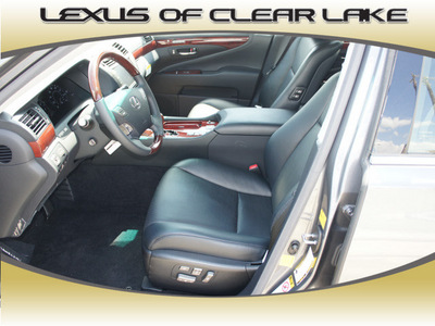 lexus ls 460 2012 gray sedan gasoline 8 cylinders rear wheel drive automatic 77546