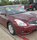 nissan altima 2012 dk  red sedan 2 5 s gasoline 4 cylinders front wheel drive automatic 77301