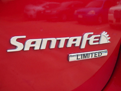 hyundai santa fe 2011 red limited gasoline 6 cylinders front wheel drive automatic 75080