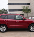 hyundai santa fe 2011 red limited gasoline 6 cylinders front wheel drive automatic 75080